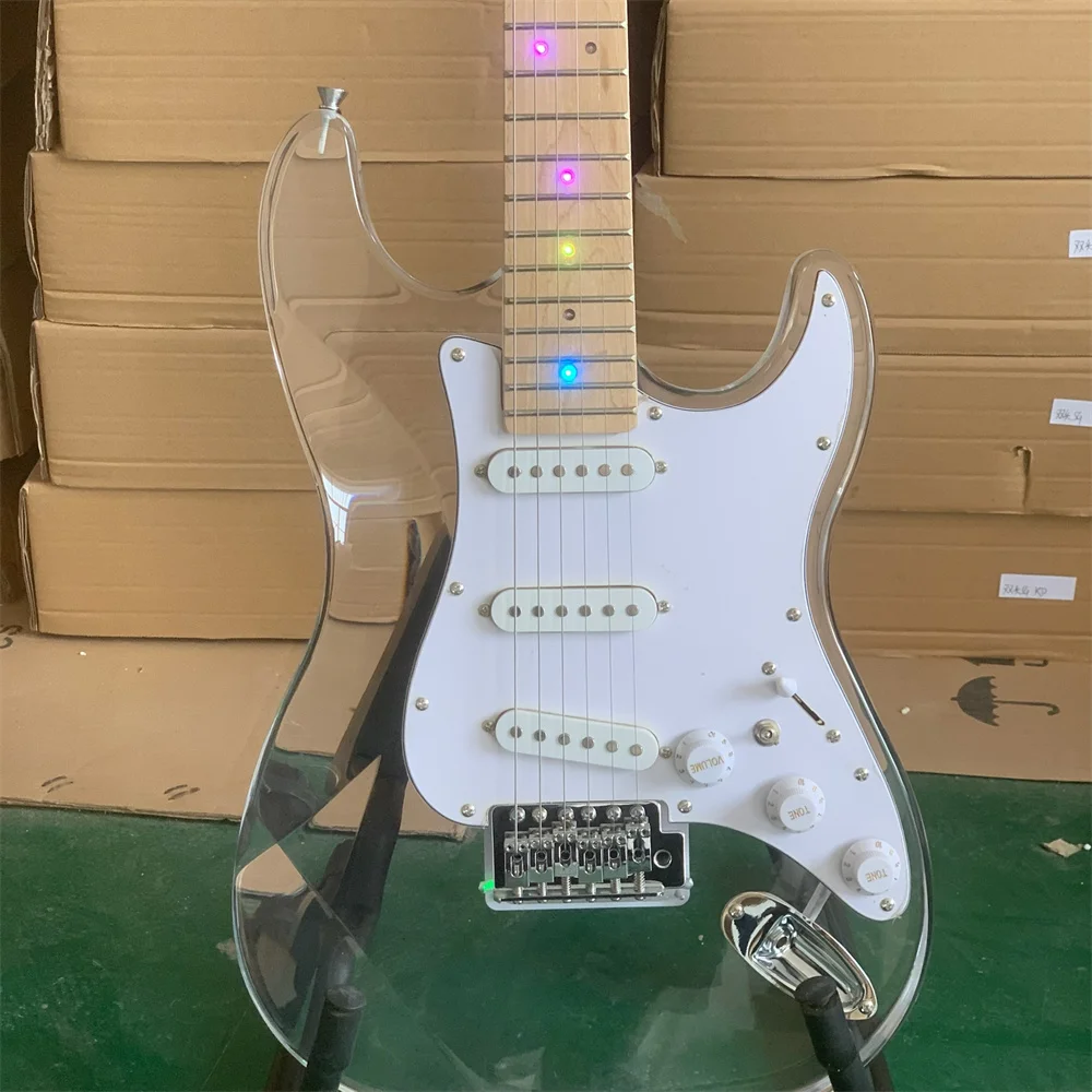 

Electric Guitar Scalloped Fretboard Copper Nut Old Truss Rod In Cream guitars guitarra