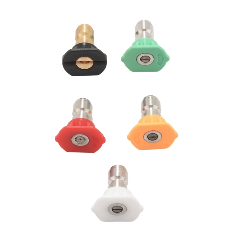 3 шт. насадка для мойки высокого давления с регулируемым углом распылительная