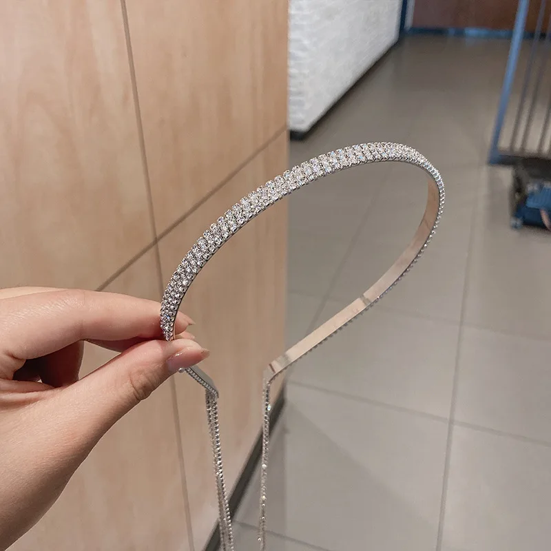 2022 корейские стразы искусственные для женщин и девушек милые блестящие головные