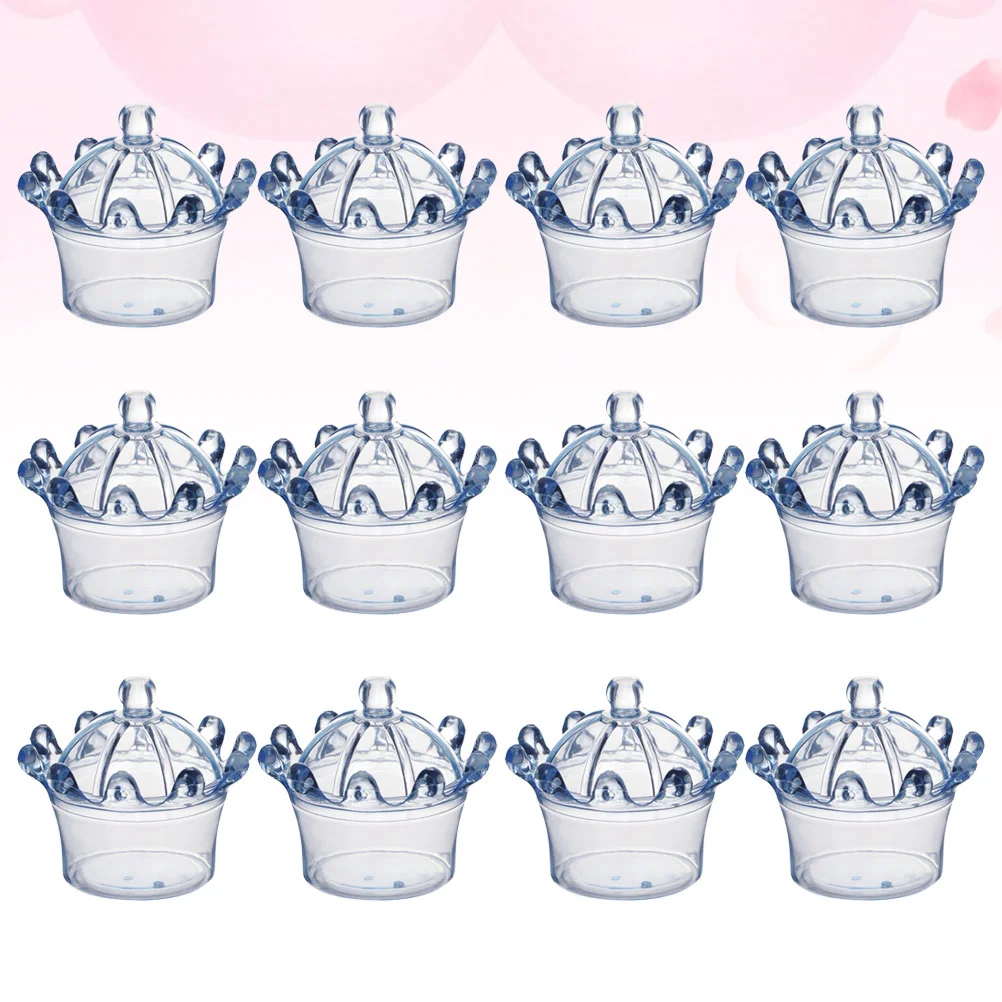 

Box Candycases Boxes Gift Transparent Favor Baby Shower Shaped Goblet Treat Shapes Favour Bagschocolate Decorative Small Lovely