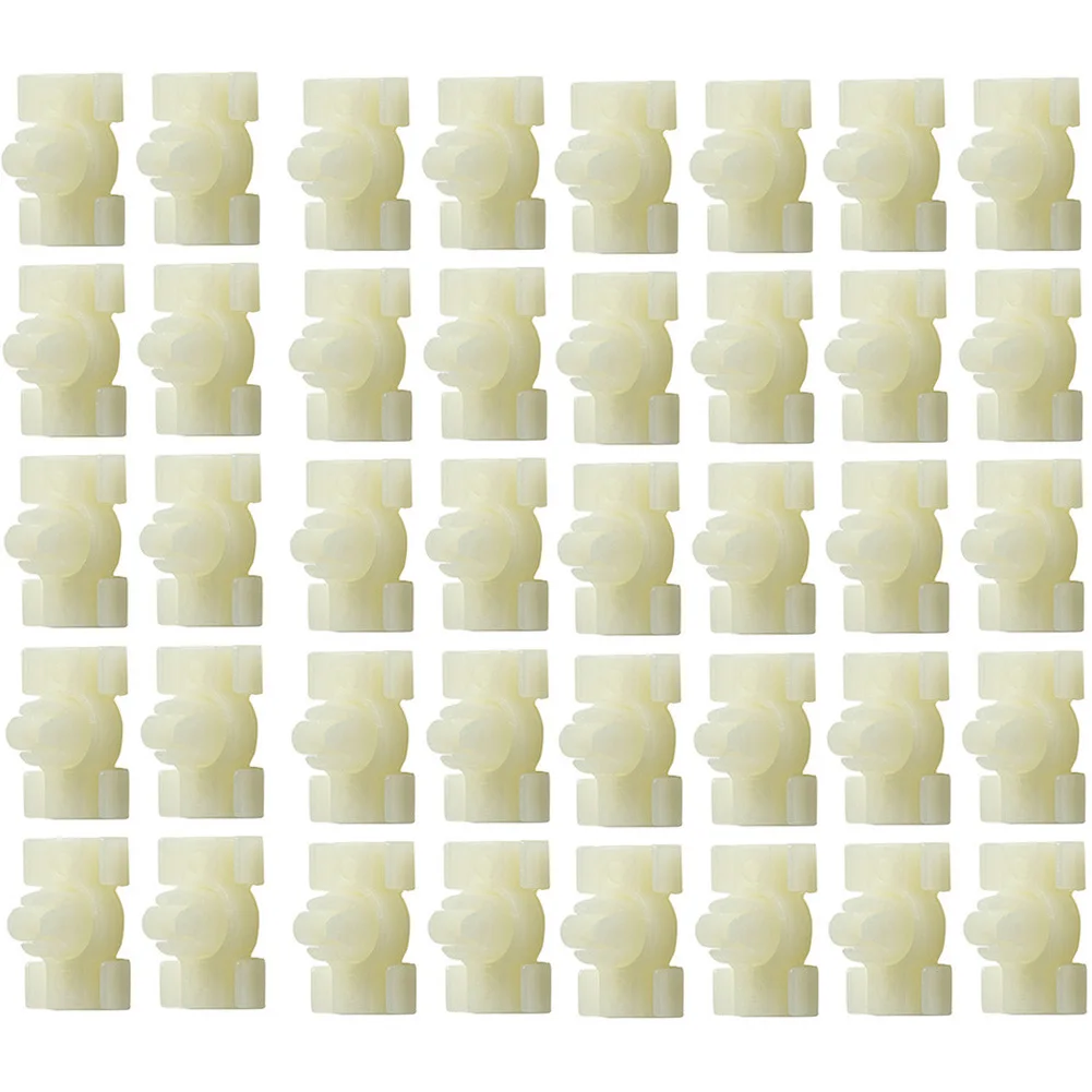 

50pcs Fastener Retainer Side Skirt Door Sill Card Panel Linning Repair Trim Clips For Mercedes-Benz W123