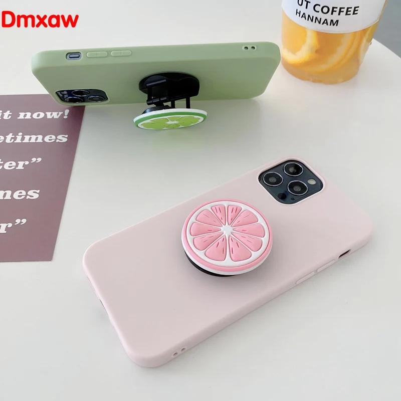 Роскошный мультяшный 3D-чехол с держателем фруктов для Realme 8 7i 6 5 Pro 6s 6i 5s 5i C3 X2 3 XT X X50