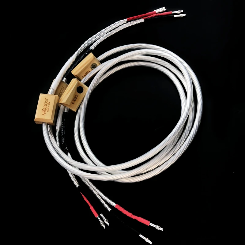Nordost Odin 2 серебряный акустический кабель Hi-Fi класса Fever с разъемом типа банан