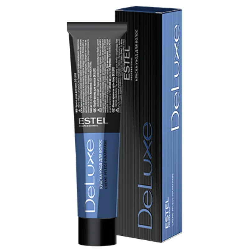 Краска-уход DE LUXE 8/13 Светло-русый пепельно-золотистый | Hair Color