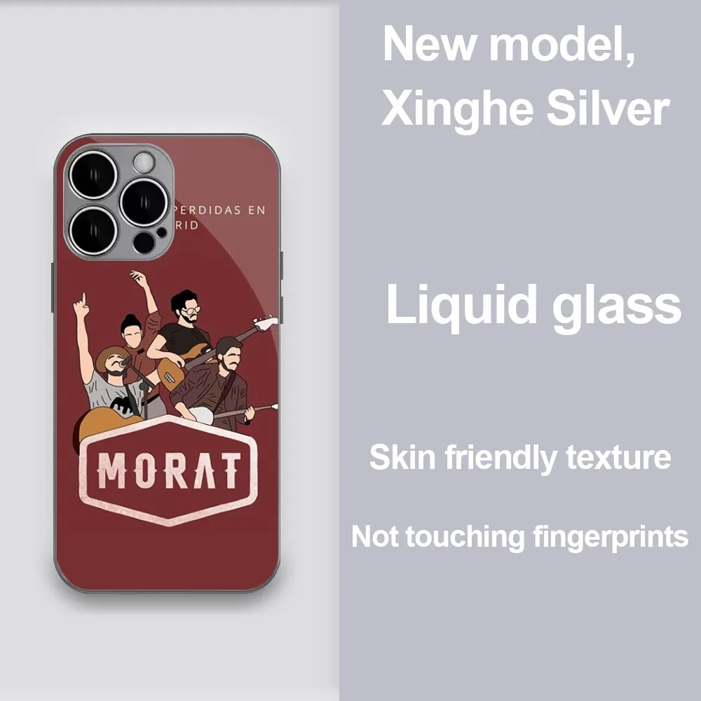 Чехол для телефона Band M-Morat Balas Perdidas iPhone 11 12 13 14 Mini Plus Pro Max металлическая окрашенная