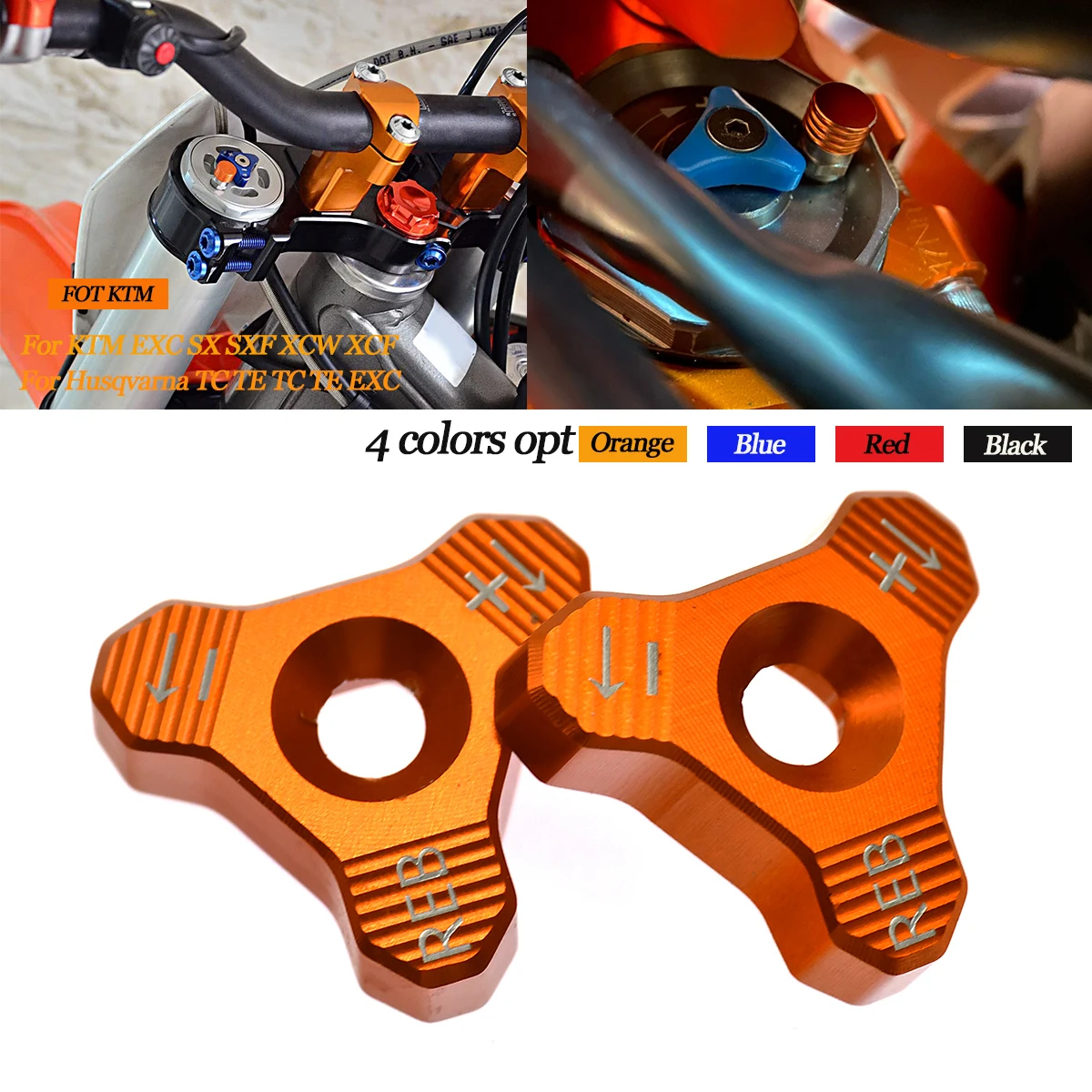 Болт регулировки ручки амортизатора вилки для мотокросса 48 мм KTM SX SXF XC XCF XCW XCFW EXC