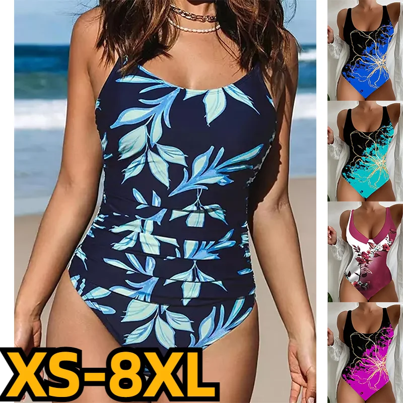 

2023 New Beachwear Bathsuit Summer Vacation Swimsuit Female Large Size Swimwear Women One Piece Bikini Set Fashion Monokini