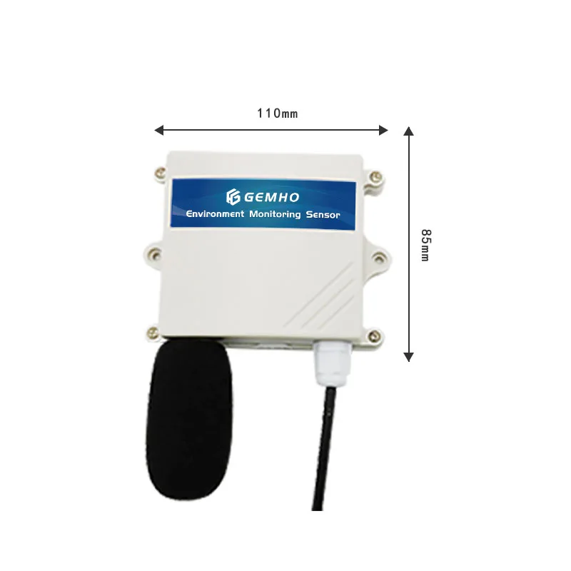 RS485 Цифровой датчик шума Измеритель уровня Высокоточный промышленный Шумовая