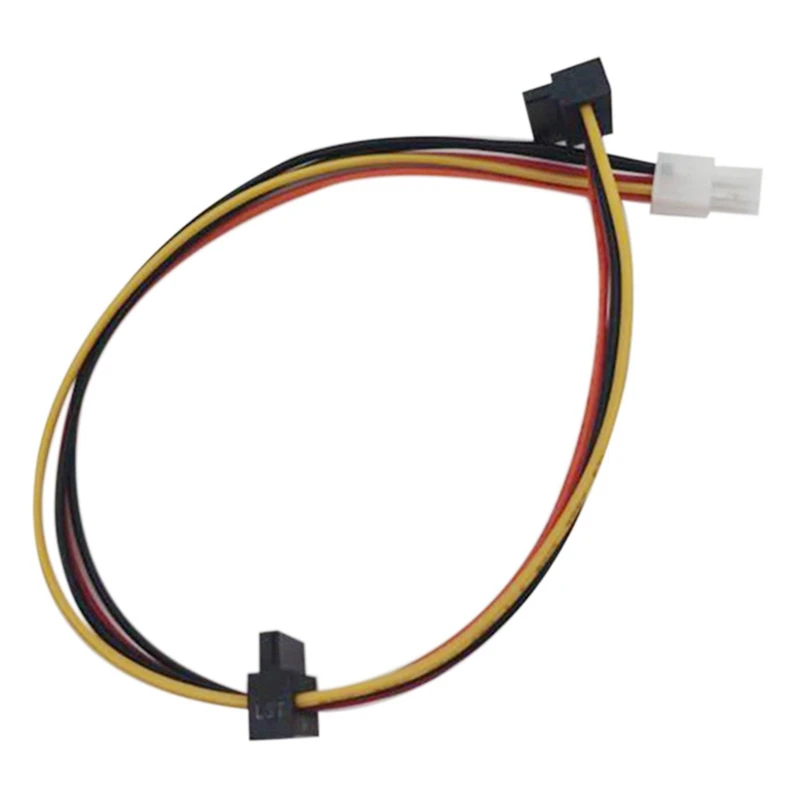 ATX Motherboard 4Pin to 2-Port Serial ATA SATA Hard Drive Adapter Power Cable for Lenovo IPC and Tax Controller 18AWG |