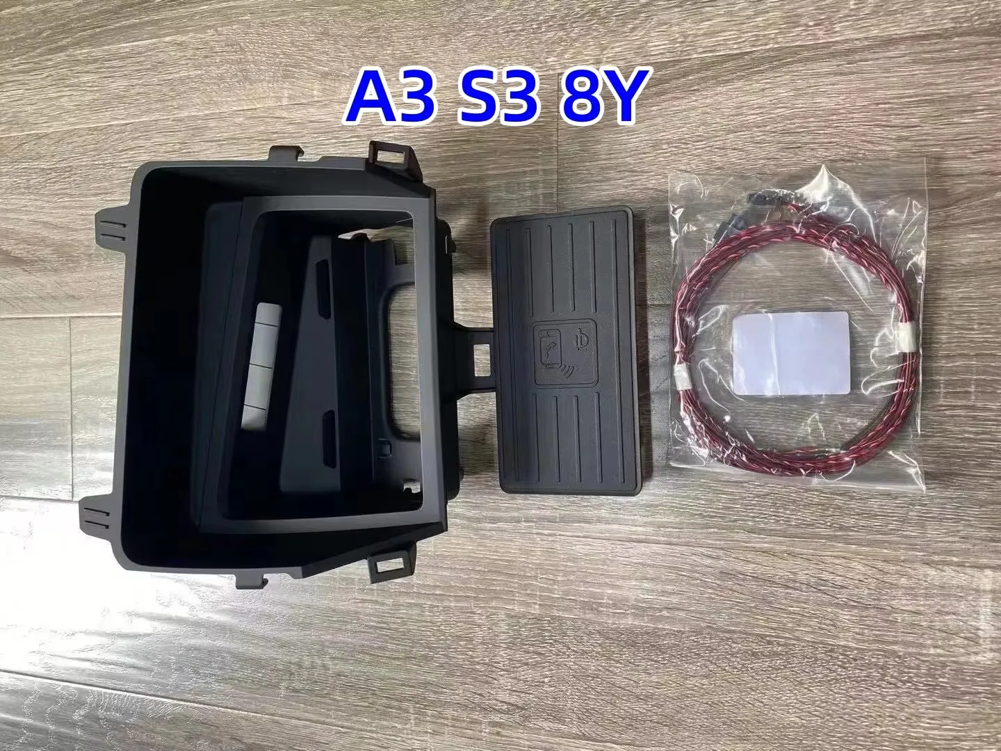 

Для Audi A3 S3 8Y 8V Q2 Q3 TTS 8S0 Q5 2017--- Модуль беспроводной зарядки + коробка для мелочей 4N 0035502 Б