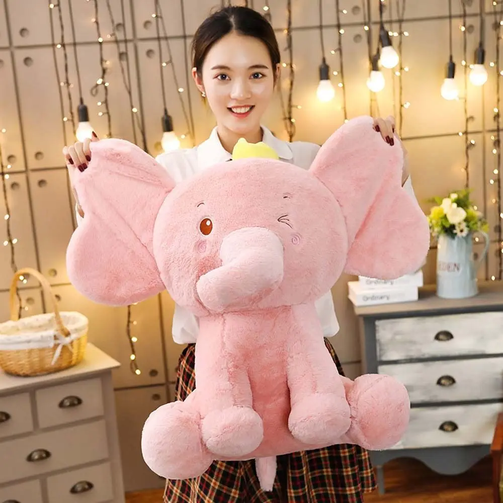 

Мягкая Плюшевая Корона, слон, украшение для дома, плюшевая подушка, корона, слон, плюшевая игрушка, набивное животное, слон, плюшевая кукла, набивная кукла