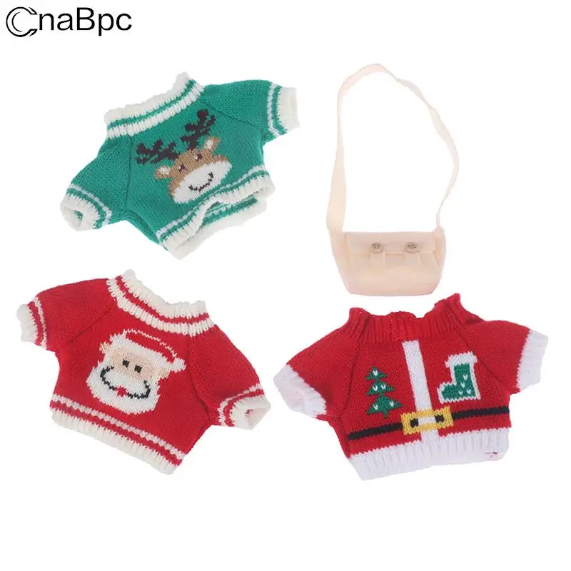 

For Lalafanfan Duck Clothes Bag Cartoon Lalafanfan Duck Toy Clothes Set Plush Toys Duck 30Cm Stuffed Dolls Accessories Gift