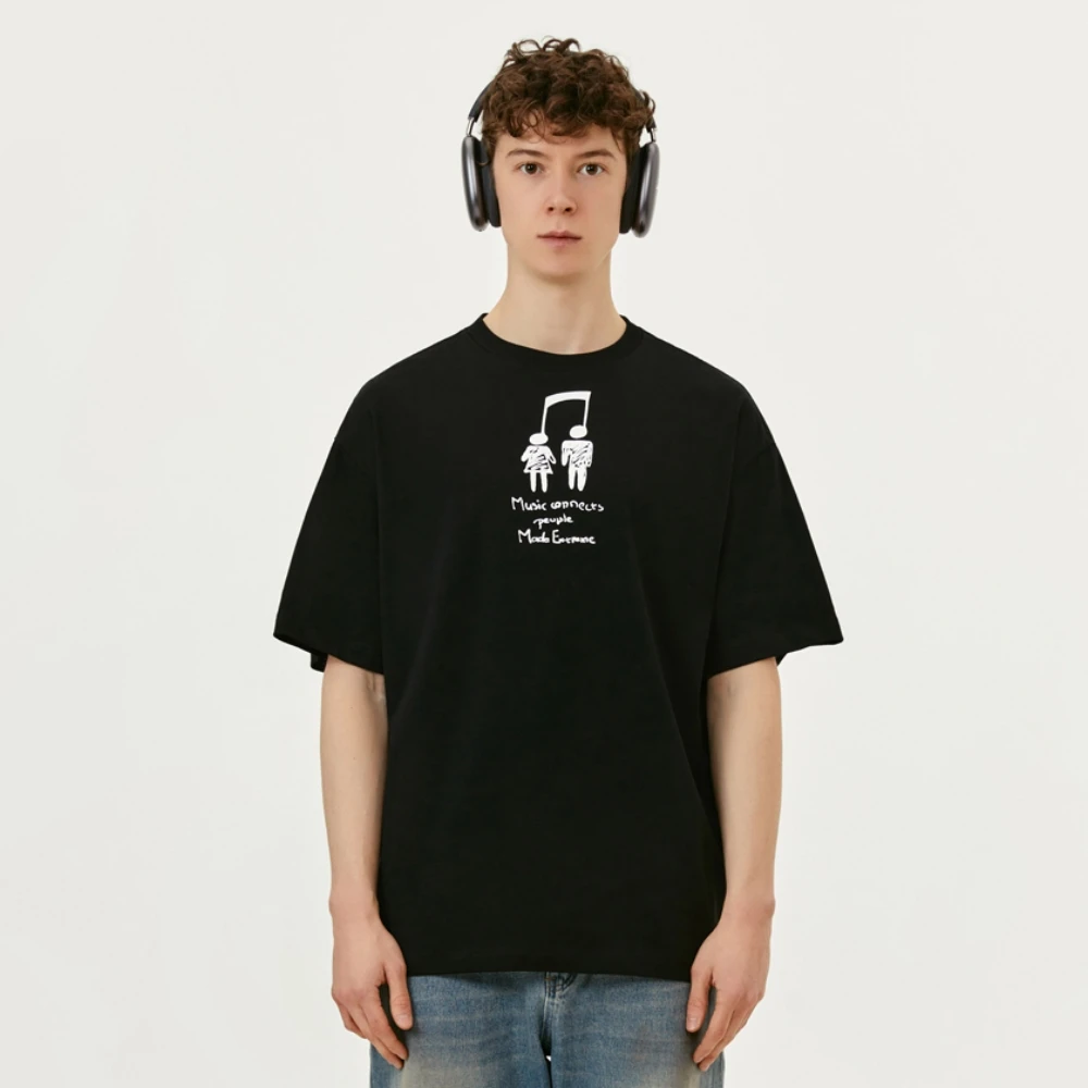 Футболка с принтом в стиле хип-хоп 250 грамм