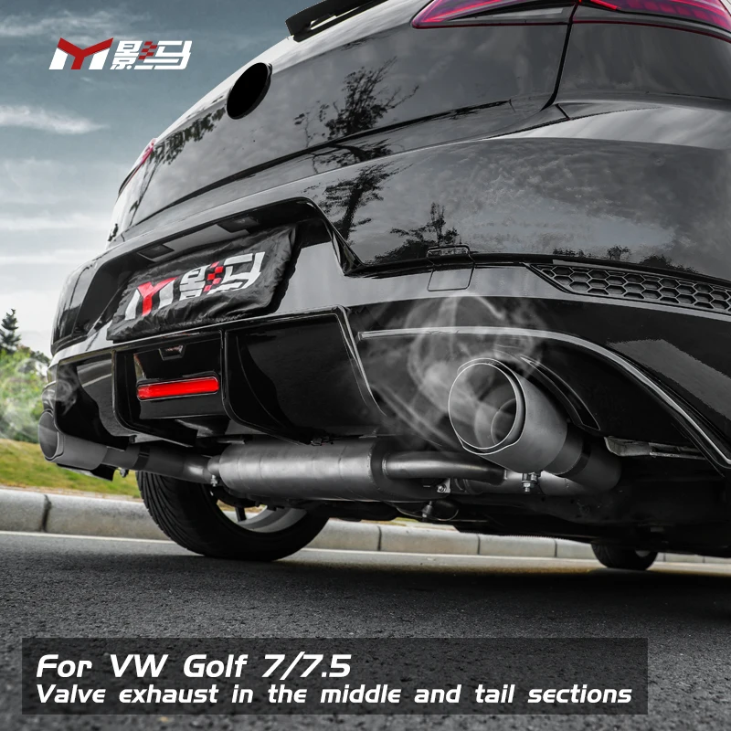 Запчасти для выхлопной системы Volkswagen vw golf 7 7.5 mk7 2013-2020 1.4t 2.0t каталитический