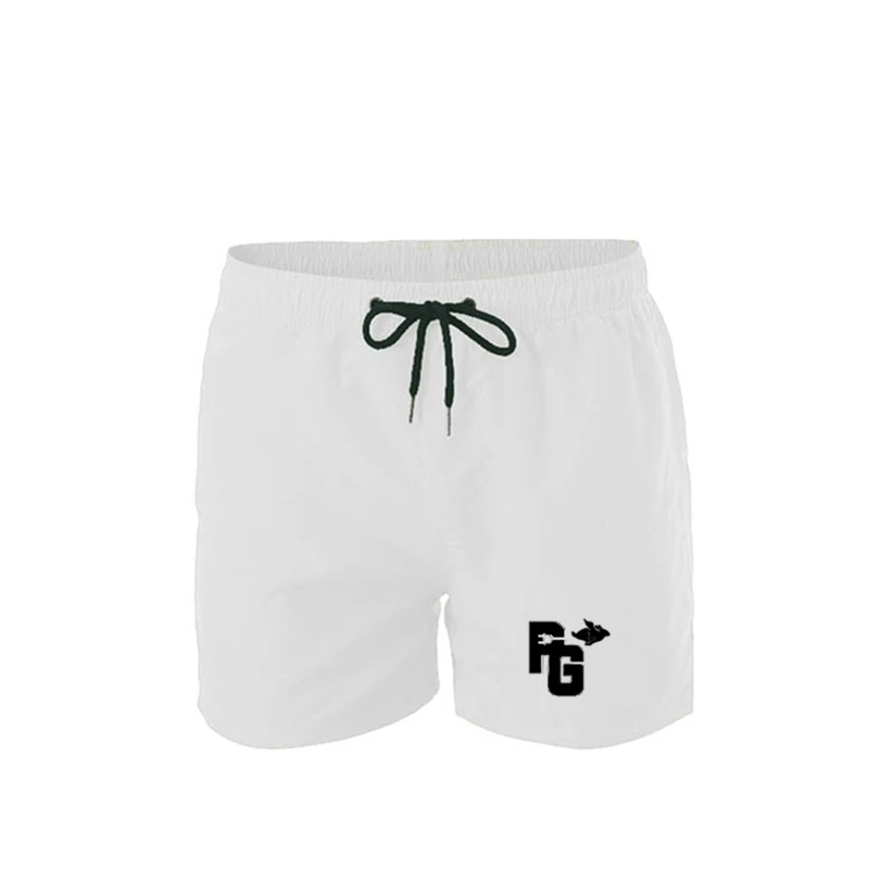 

2022 Male Swimwear Stretch Swim Trunks Quick Dry Bathing Suit With Zipper Pockets Summer Vacation Beach Wear For Men