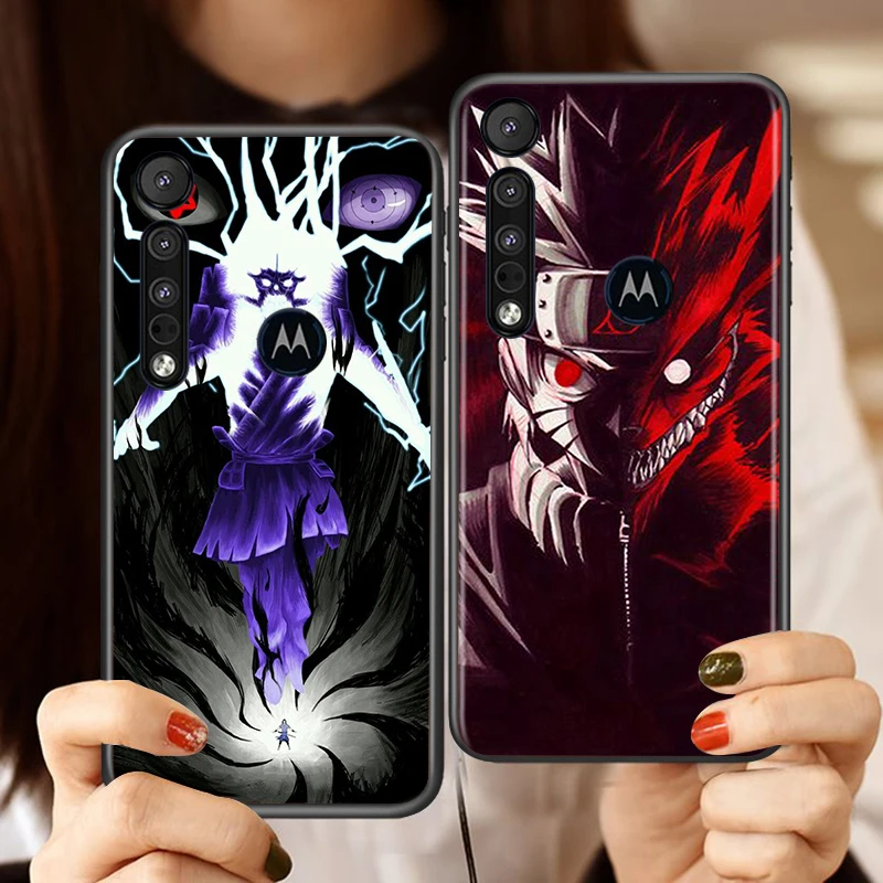 japanese naruto naruto for motorola moto g g60 g60s g50 g40 g9 g10 e7i e6s power edge 20 e20 2021 x3 s pro black phone case free global shipping