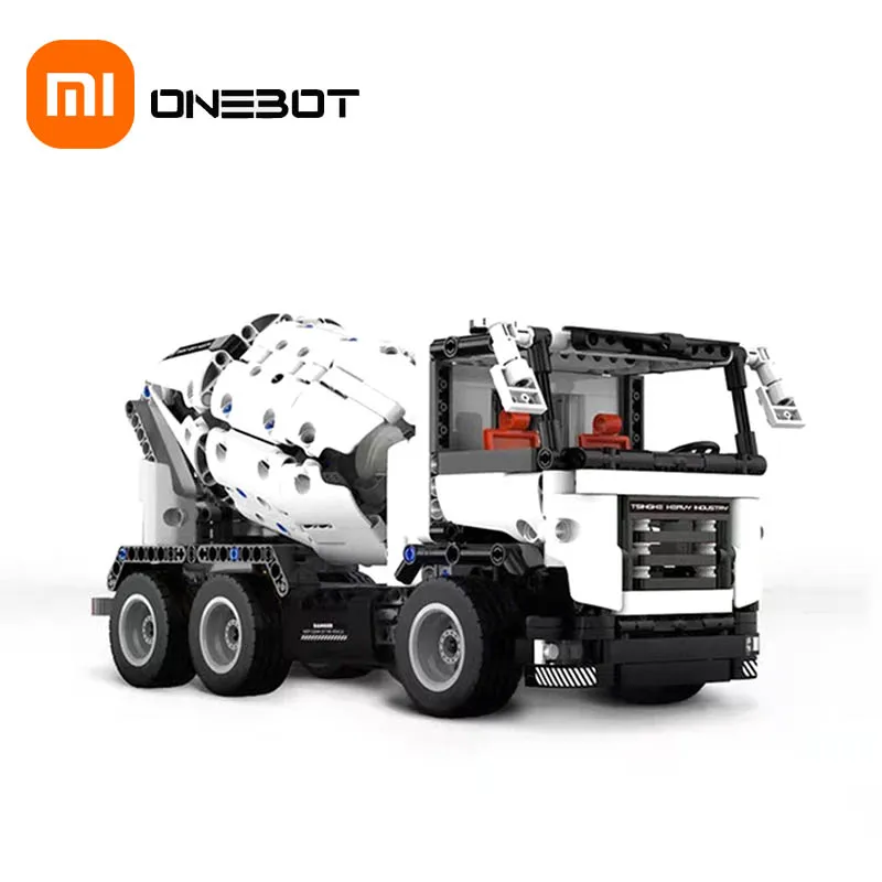 Конструктор Xiaomi ONEBOT миксер танкер игрушка для мальчиков строительные блоки