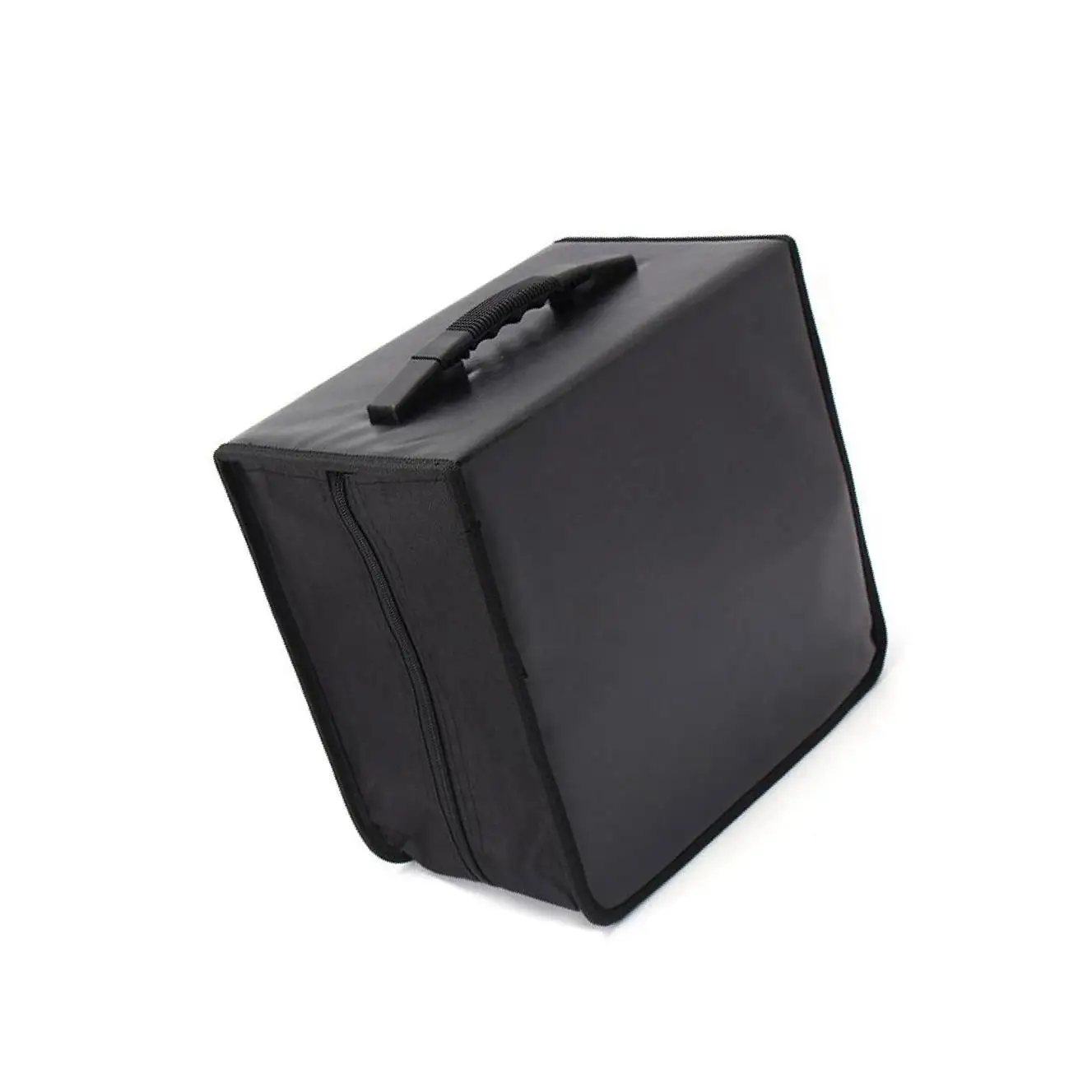 

520Disc Heavy Duty CD DVD Storage Bag Case PU Leather Disks DVD Holder Black