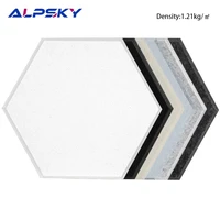 3 pcs large hexagon soundproofing wall panels kids room nursery noise insulation wall decor sound proof acoustic panel home deco