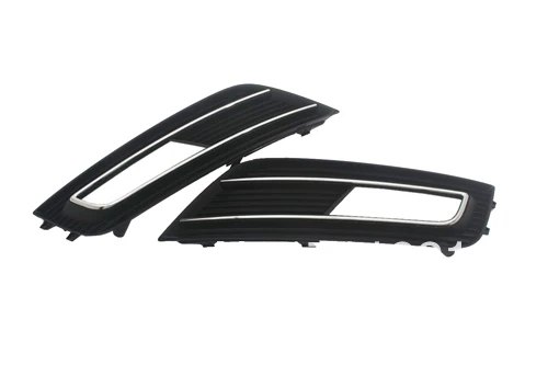 ПАРА решетки передних противотуманных фар с хромированным акцентом для Audi A4 B8