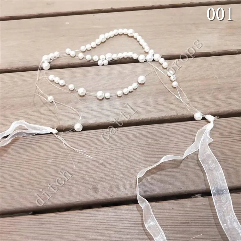 

Реквизит для фотосъемки новорожденных пластиковая повязка на голову с бусинами