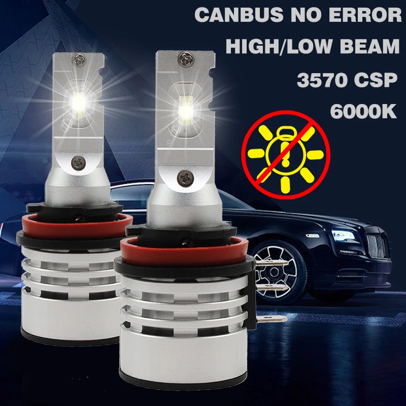 

H15 Led Lamp 12V 6000K 20000LM Headlight For Ranger Explorer For Golf 6 For CX-5 For A3 A6 For Vito Led Bulb