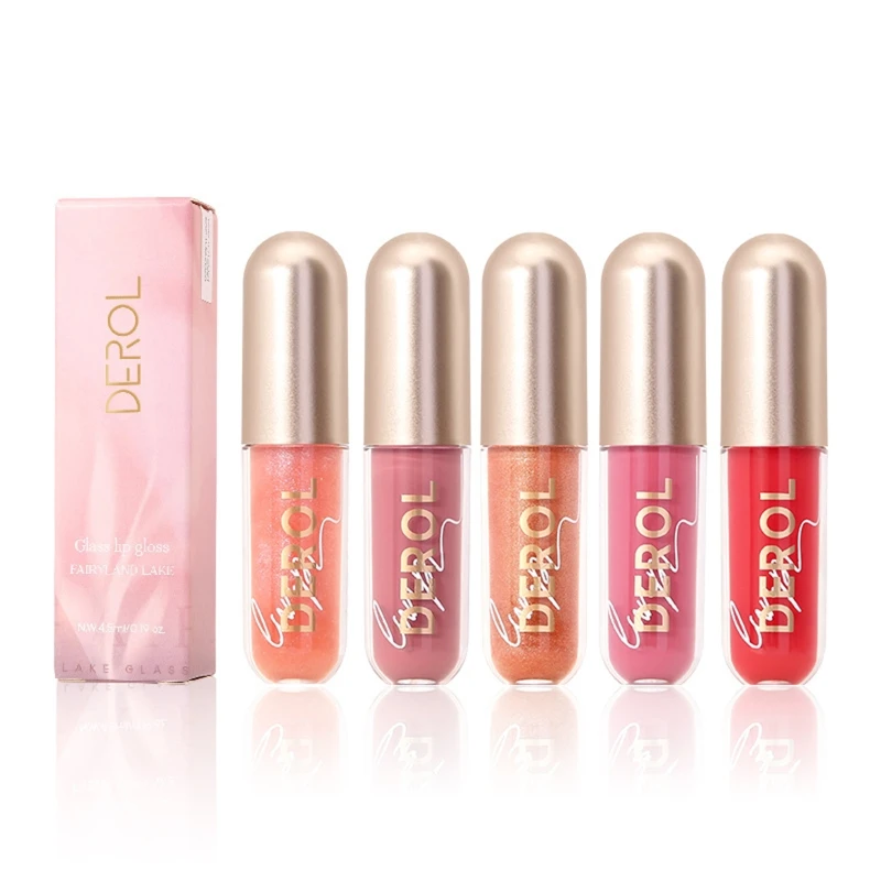 

Lips Plump and Moisturizing Lip Gloss Plumper Waterproof Long Lasting for Women