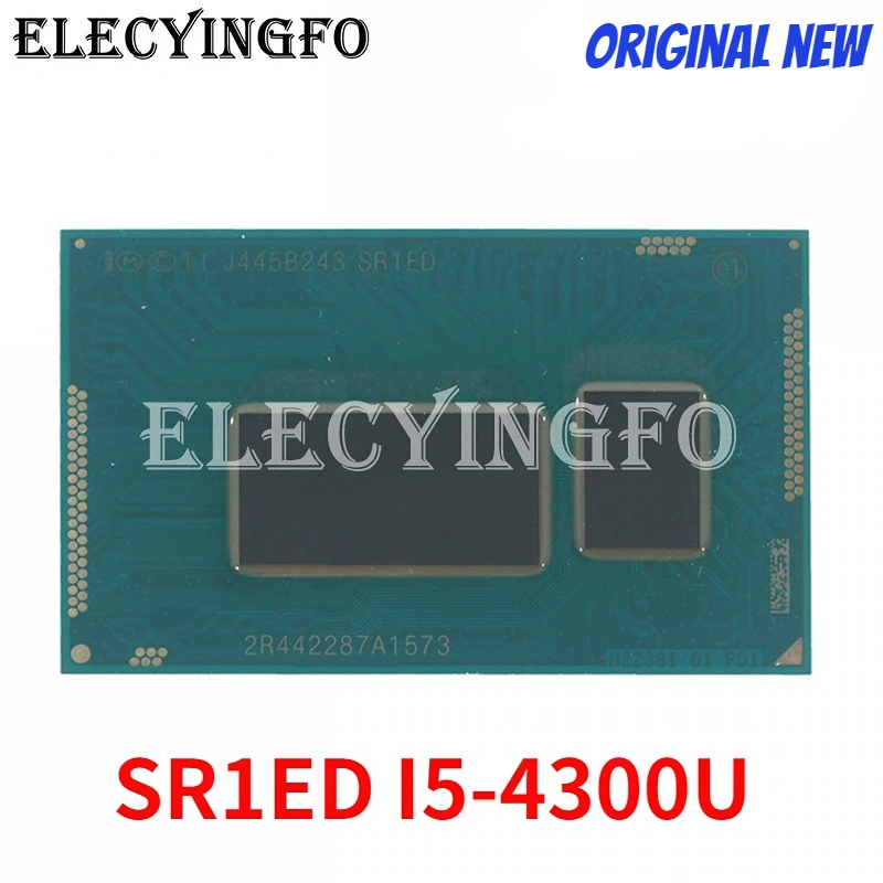 

Новый SR1ED I5-4300U центральный процессор BGA чипсет 100% хорошо работает