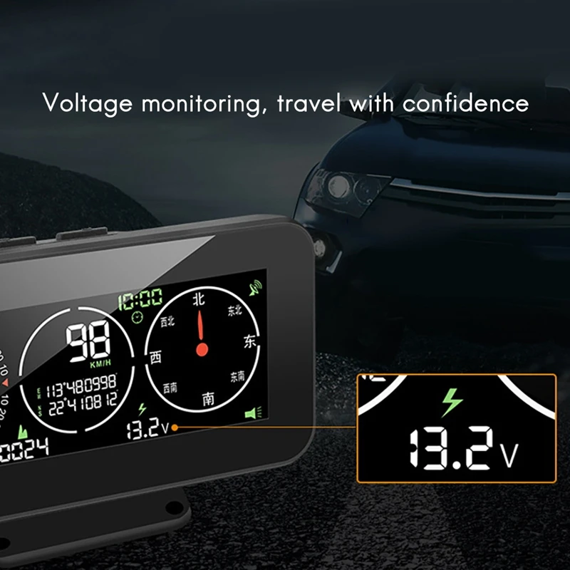 Спидометр M60 для всех автомобилей умный Инклинометр с GPS наклонным шагом и