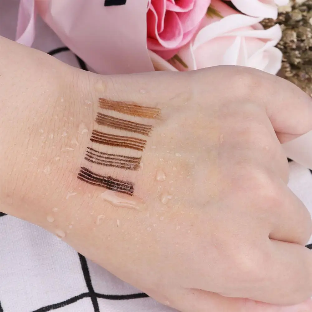 

Four Heads Eyebrow Tattoo Pen Waterproof Long Lasting Liquid Fine Sketch Pencil Retail Enhancers Fork Newly Eyebrow Eyebrow N2q6