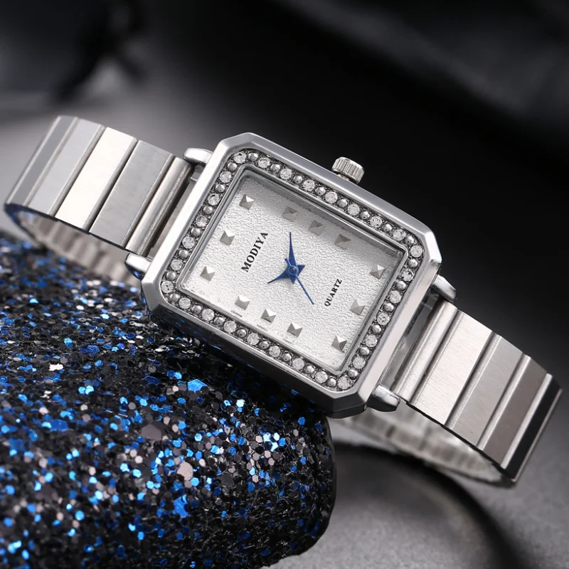 

Luxury Women's Watch Starry Sky Dial Small Fragrant Wind Watches Rhinestones Small Sugar Wristwatch Clock Wholesale Reloj Mujer