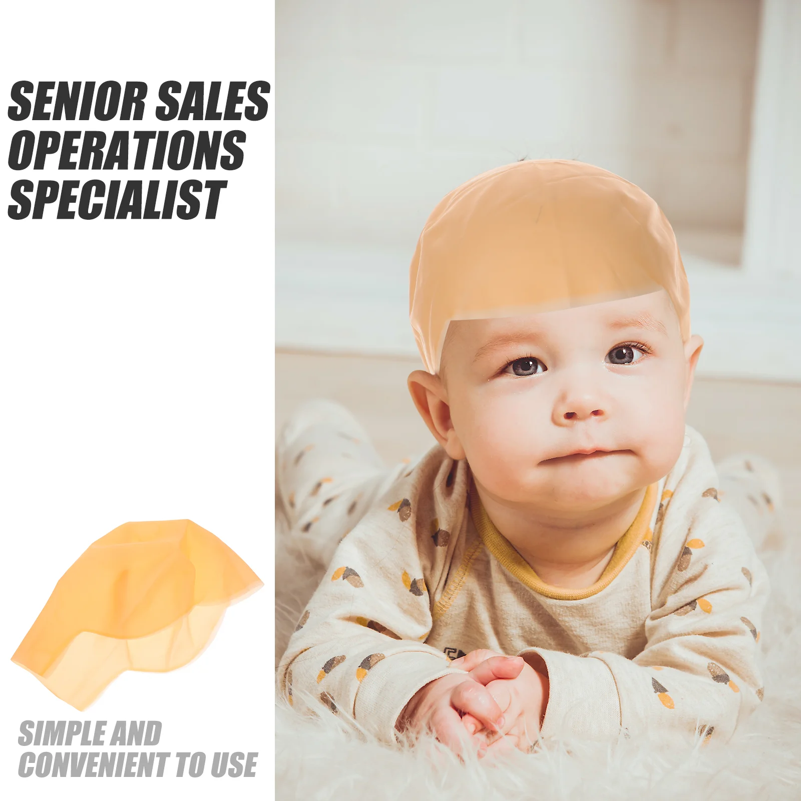 2 шт. кепка лысиного монаха для взрослых и женщин эмульсия латексная голова