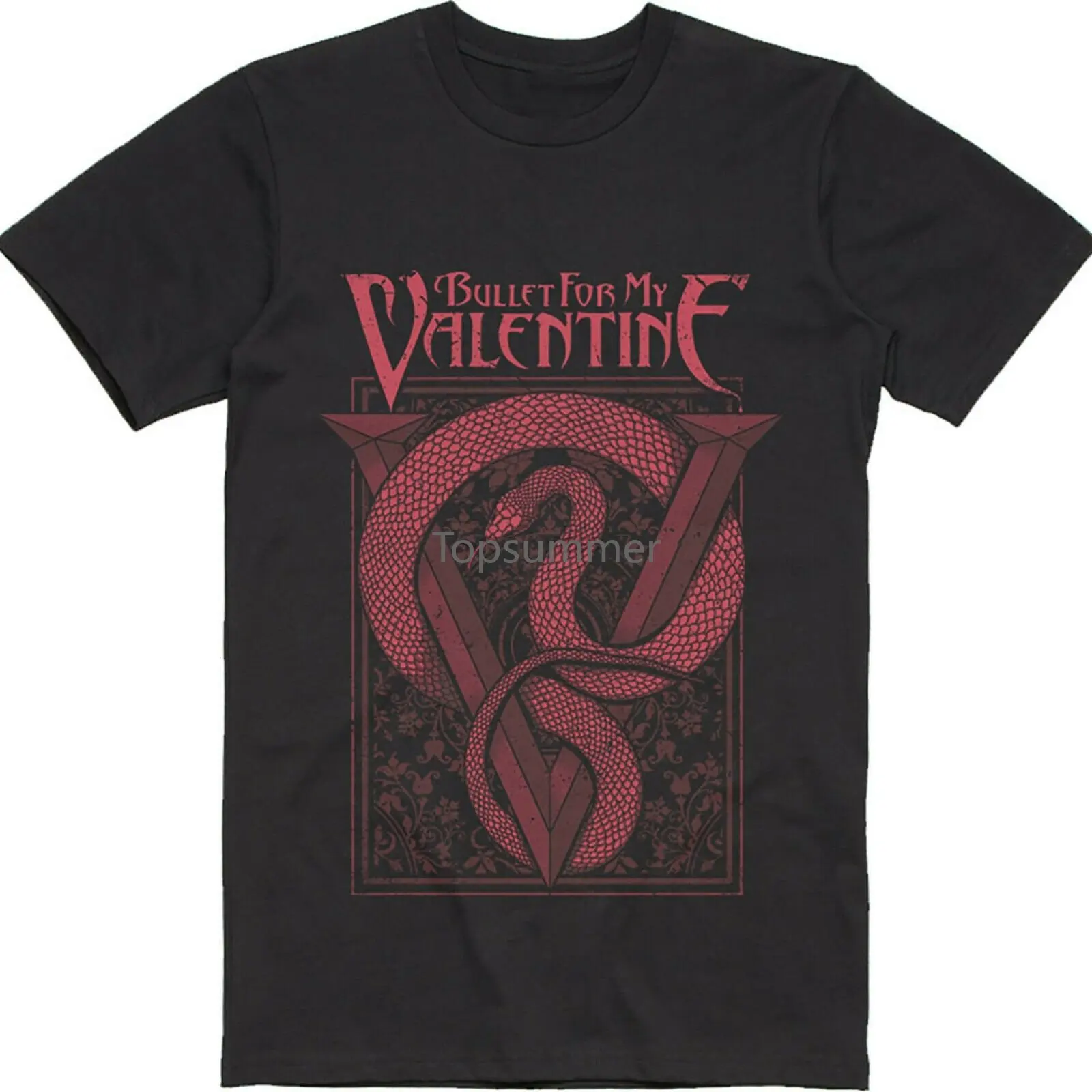 

Bullet For My Valentine Red Snake T-Shirt Merchandise