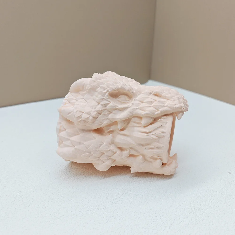 Силиконовая форма сделай сам в виде головы дракона для суккулентов горшке