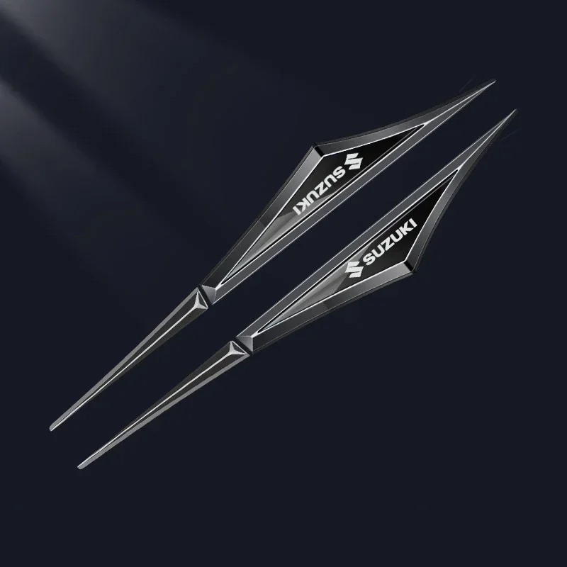 Для Suzuki Swift SX4 Jimny Samurai Vitara Xl Alto Liana Ignis Grand Vitara 2 шт. значок на боковую часть автомобиля наклейка на крыло украшение