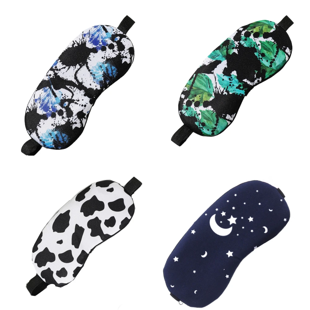New Cute Sleeping Eye Mask Blindfold Shade Travel Aid Sleep Goggles Eye
