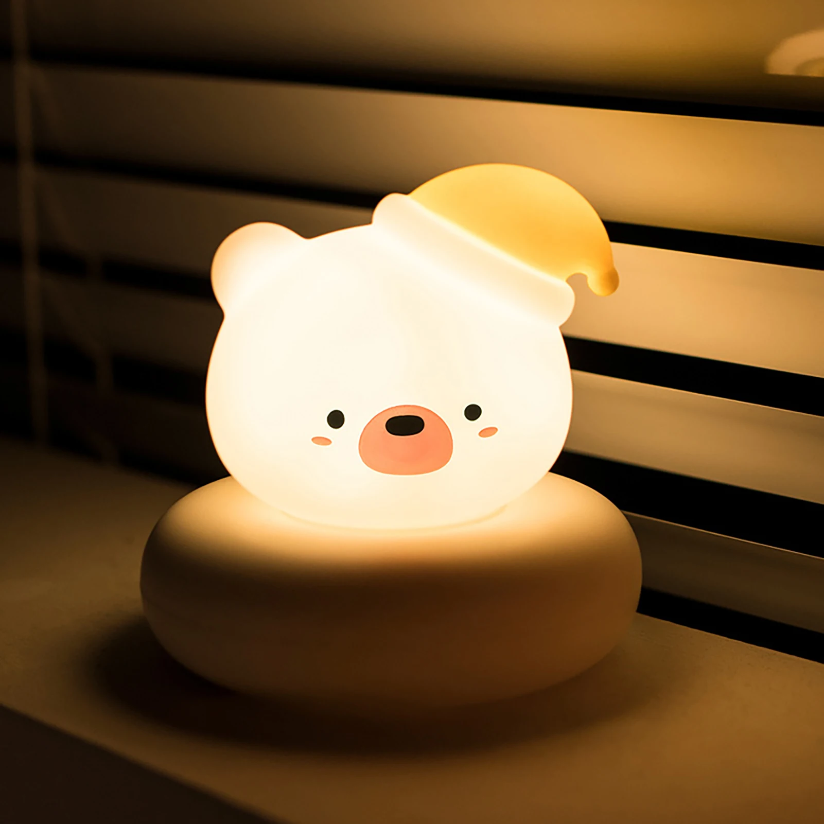 

Touch Sensor LED Night Light Cute Kids Night Light Brightness Adjustable Children Bedroom Light For Kids Room Boys Girls Gift