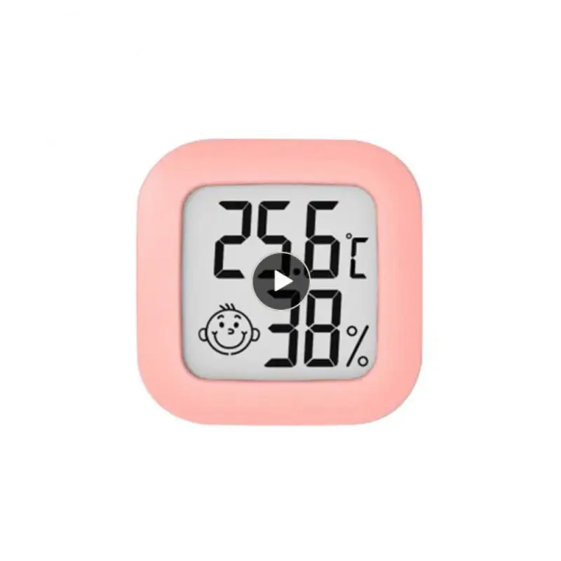 

Room Thermometer Smiley Lcd Digital Mini Upgrade Thermometer Hygrometer Indoor Room Indoor Thermohygrometer Digital Lcd Digital