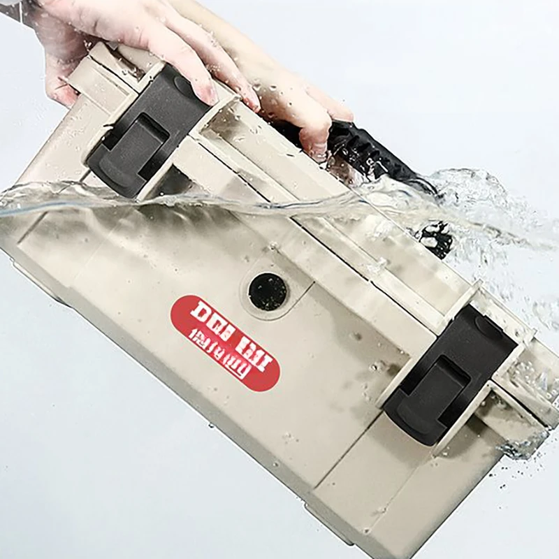 Портативный ящик для инструментов жесткий пластиковый защитный чехол электрика