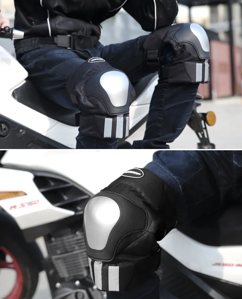 Protective Motorbike Kneepad Motocross Motorcycle Knee Pads Protector Racing Guards Off-road enlarge