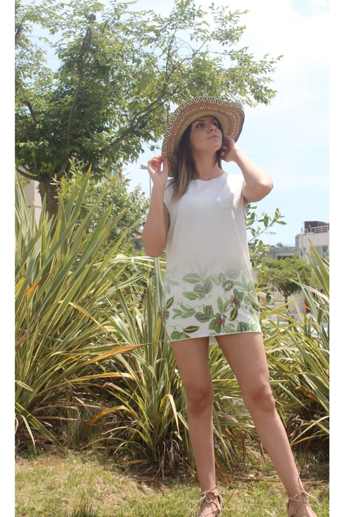 

Женское парео, Зеленый Белый Топ бикини, футболка, купальная одежда, платье, сексуальный костюм туника, пляжная одежда, женский пляжный Чехо...