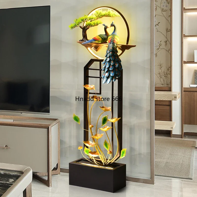 kreatywna cyrkulacyjna fontanna lądowanie szczęśliwa duża ozdoba