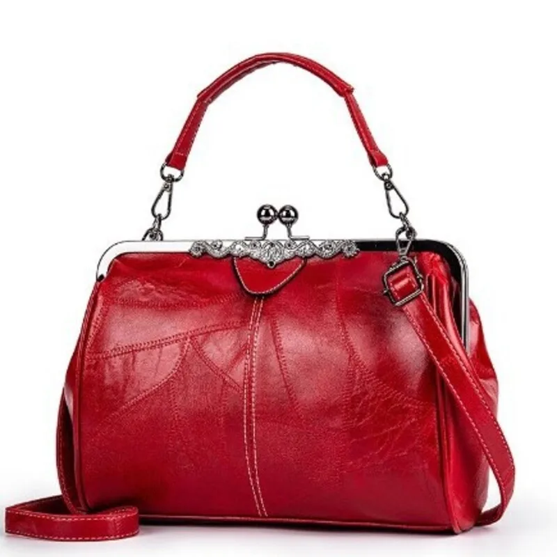 

New Handbag Fashion Crossbody Wrap Oil Leather Women's bag luxury Trend top-handles female designer handbags high quality