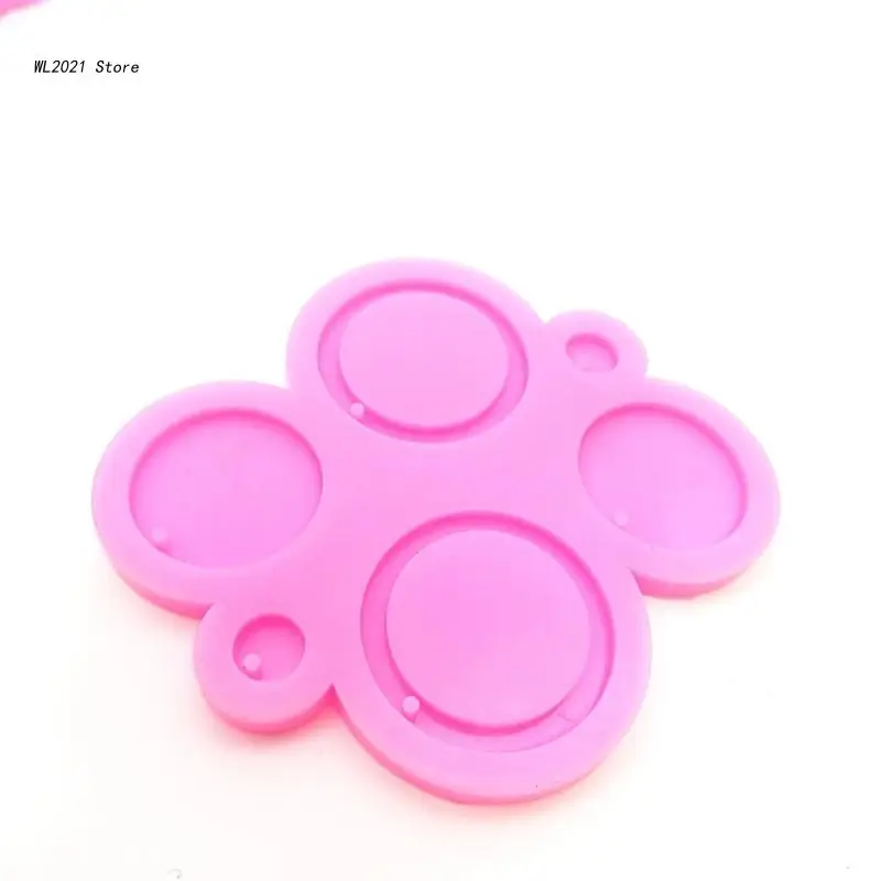 

Handmade Large Small Round Earrings Molds for Jewelry Making Pendant Craft