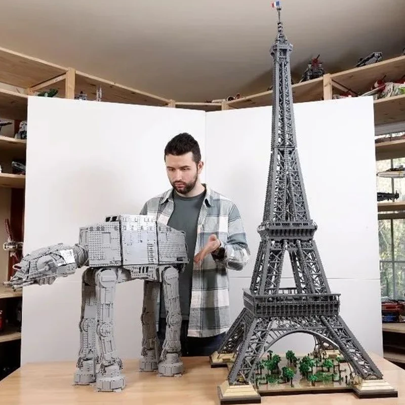 

Creatoring Expert 10307 Эйфелева башня, Парижская архитектура, самая высокая модель, набор строительных блоков, кирпичи, игрушки для взрослых и детей 75313
