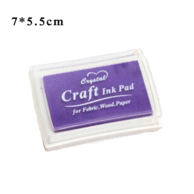 1 шт. бумажная подложка для резиновых штампов чернильная Подложка разных цветов