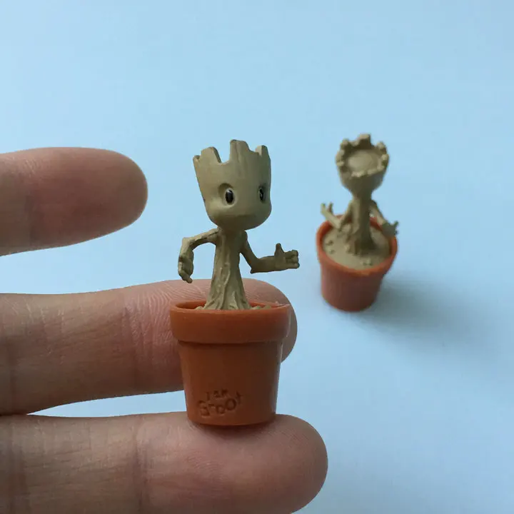 

Guardians of the Galaxy Action Figure Treeman Small Size Groot Microscopic Landscape Decoraction Ornament Flowerpot Toy
