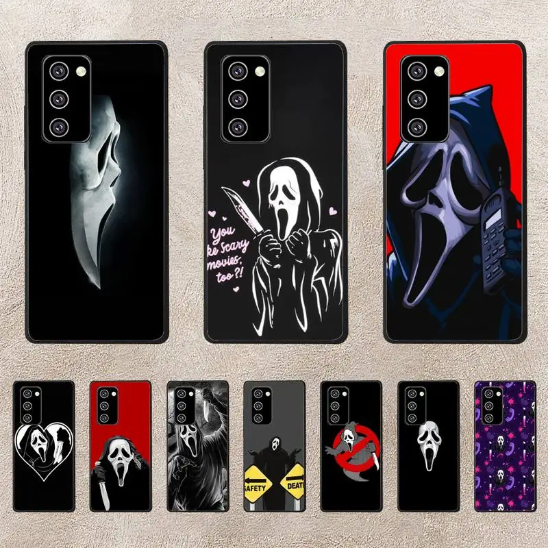 

Ghostface Horror Scream Art Phone Case For Oppo Reno Realme C3 6Pro Cover For Vivo Y91C Y17 Y19 Funda Capa