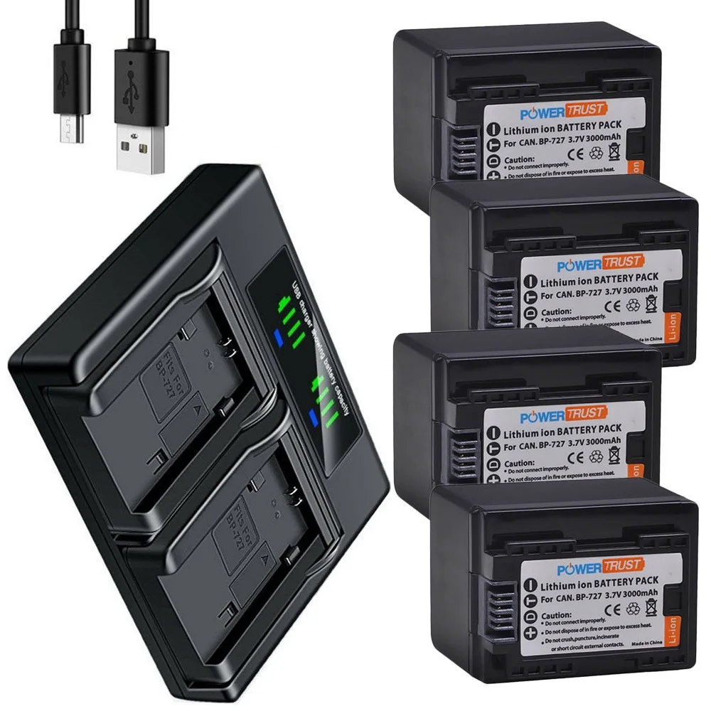 

BP-727 батареи + зарядное устройство для Canon Vixia HFR80,HFR800,HFR70,HFR700,HFM500,HFR30,HFR300,HFR40,HFR400,HFR50,HFR500,HFR60,HFR600