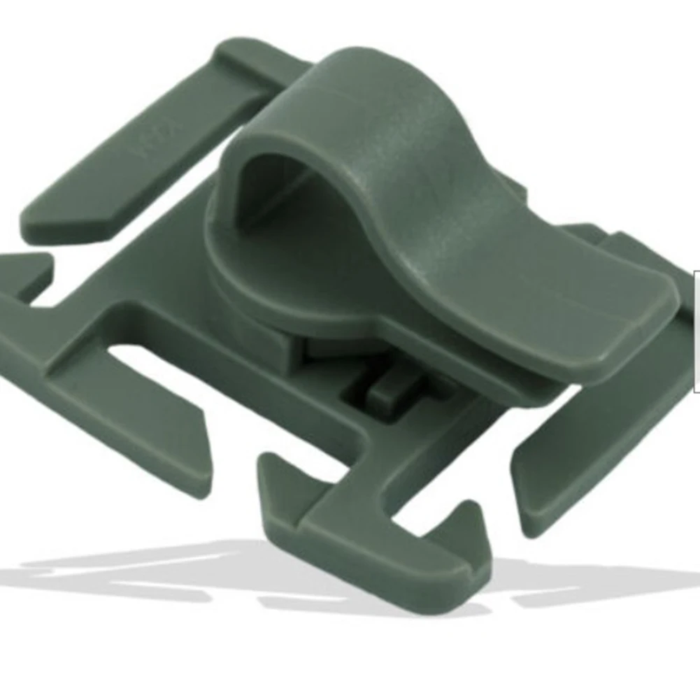 

Water Bag Water Pipe Clip 8-Segment Angle Adjustable Outdoor Hanging Buckle Water Pipe Hose Clamp Backpack Drink Tube Clip
